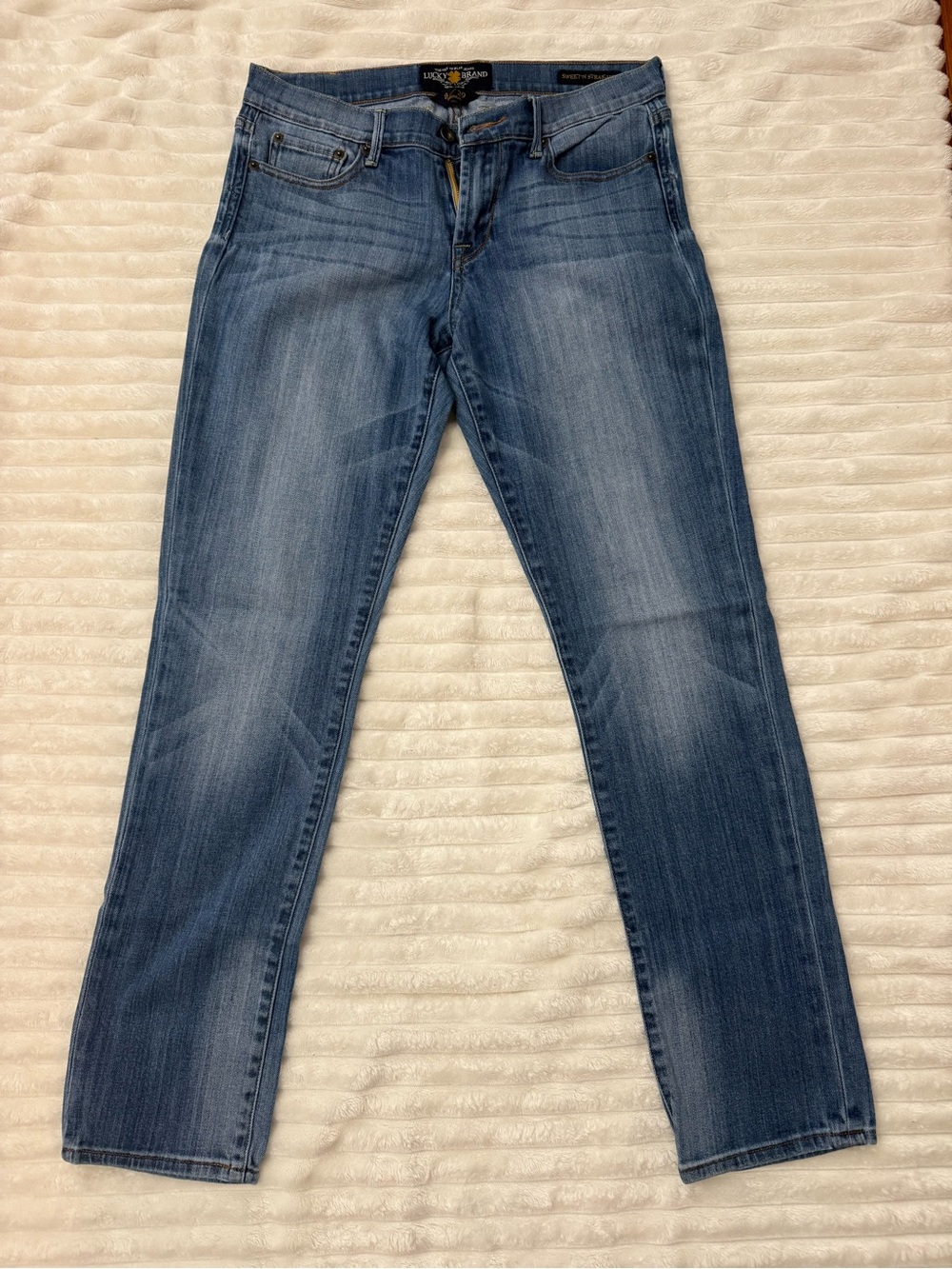 Lucky Brand Sweet & Low Women's Straight-Leg Jeans - Light Blue Wash